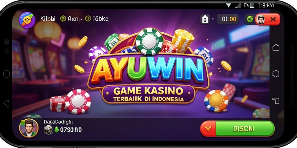 Screenshot menunjukkan gameplay seru di AYUWIN dengan visual menawan.
