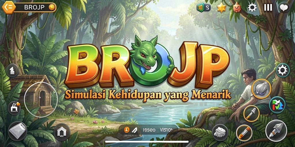 Tangkapan layar dari gameplay BROJP yang menarik dan interaktif.