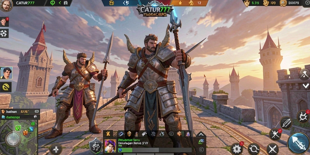 Tampilan gameplay seru di CATUR777 dengan grafis menakjubkan.
