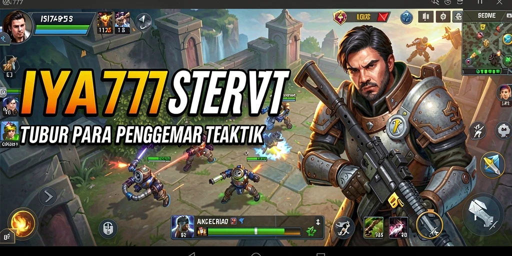 Tampilan seru dari gameplay strategis IYA777.