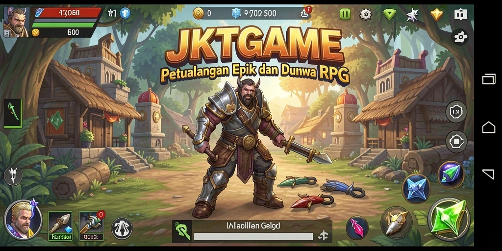 Tampilan menarik dari gameplay RPG JKTGAME yang penuh aksi.