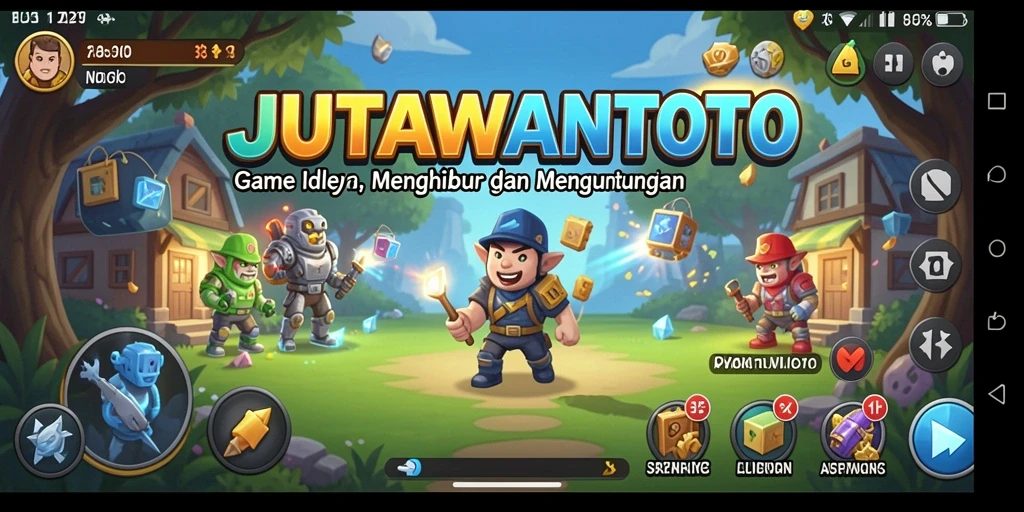 Tampilan gameplay JUTAWANTOTO yang memikat dan interaktif.