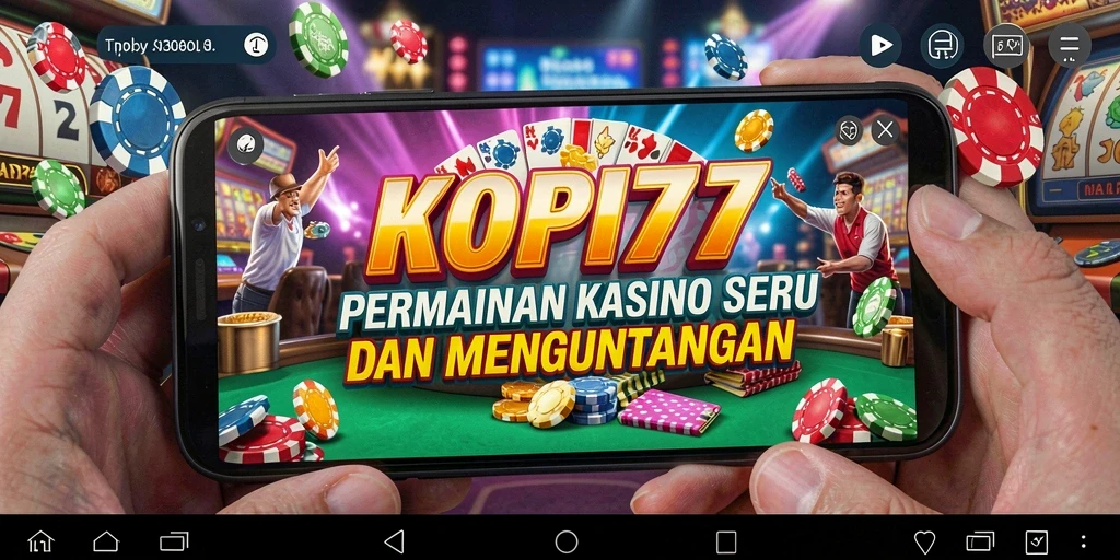 Tampilan menarik dari gameplay Kasino KOPI77 yang seru.