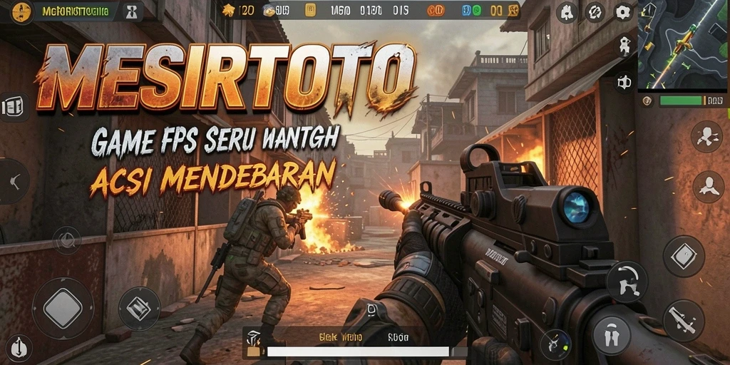 Screenshot gameplay <strong>MESIRTOTO</strong> yang menunjukkan aksi mendebarkan di medan tempur.