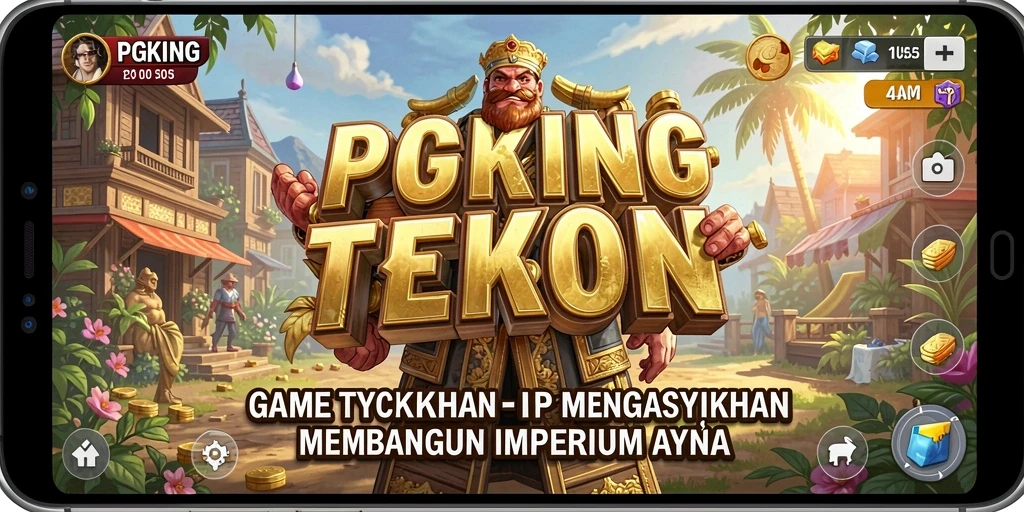 Screenshot PGKING menampilkan aksi gameplay Tycoon yang menarik.