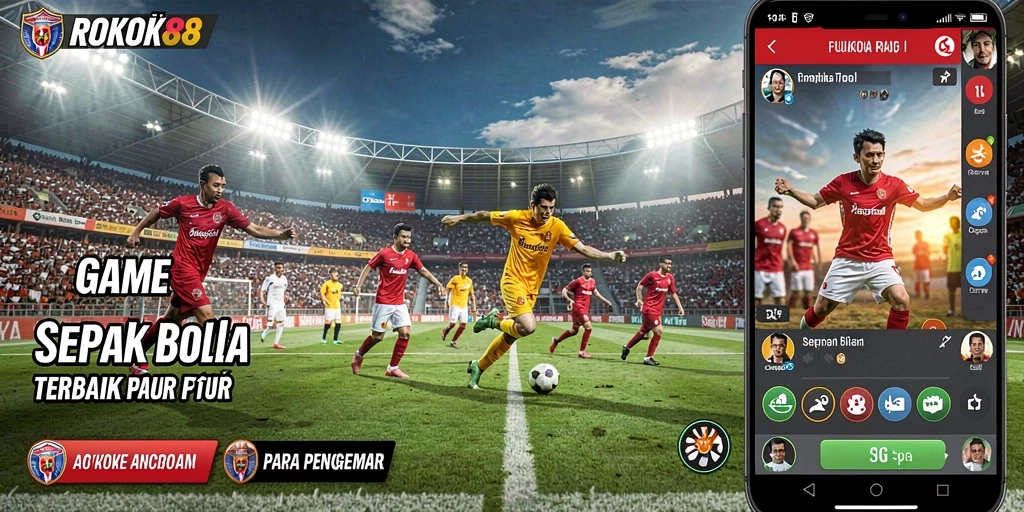 Screenshot gameplay dari ROKOK88 yang menunjukkan aksi permainan yang mendebarkan.