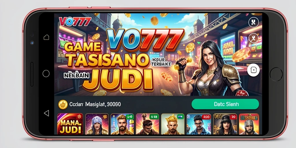 Screenshot gameplay VO777 yang menampilkan suasana kasino yang menyenangkan.