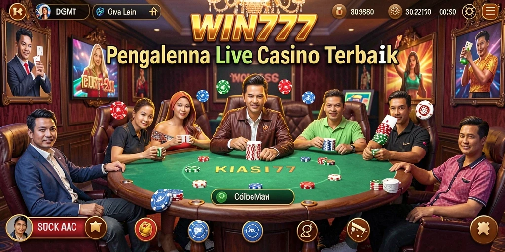 Tampilan menarik XXXX, gameplay seru dalam Live Casino.